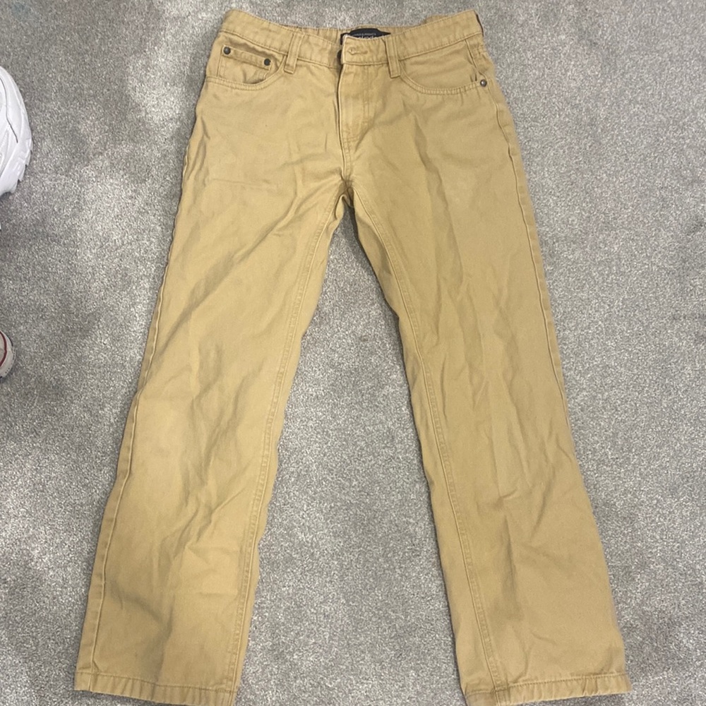 Baggy Fitted Akademilks Beige Jeans